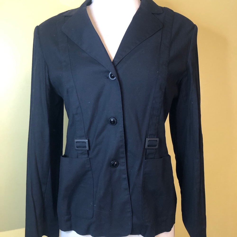Rene Pontier cotton/spandex blazer. Size 14. EUC